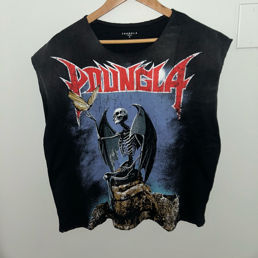 YOUNGLA cropped Tank